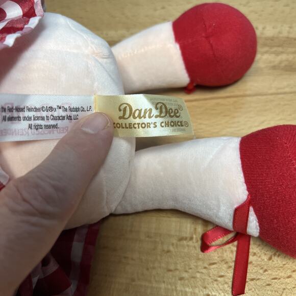 Rudolph Christmas Misfit Girl Doll Dolly for Sue 14" Plush Stuffed Dan Dee NWT - Picture 6 of 12